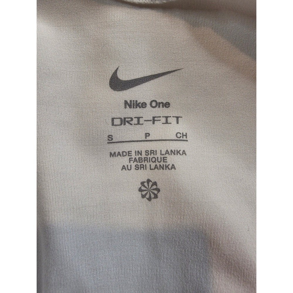 Nike One Dri-FIT Women White Cross Back Training Tank Top FZ5598-100 Size S - Picture 4 of 6